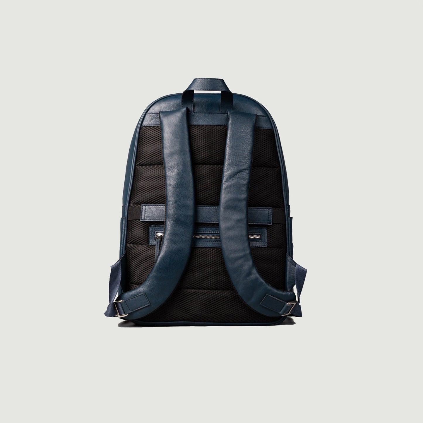 The Philos Midnight Blue Leather Backpack